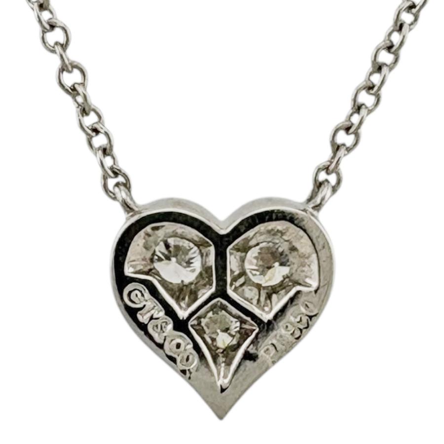 TIFFANY&Co.（ティファニー） センチメンタルハート ネックレス Pt950