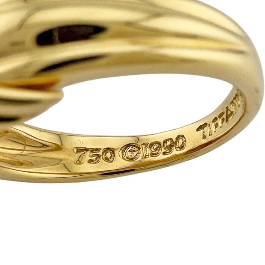 TIFFANY&Co. ティファニー シグネチャー リング 指輪 9号 18金
