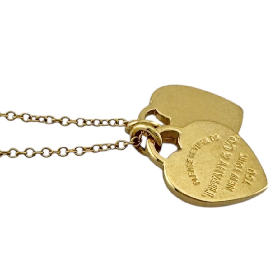 Tiffany & Co. リターントゥ ダブルハート ペンダント　ネックレス TIFFANY & Co. ティファニー リターントゥ ハートタグ