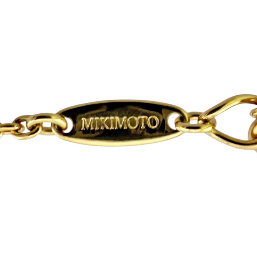 MIKIMOTO（ミキモト） ブレスレット 18金 K18イエローゴールド パール