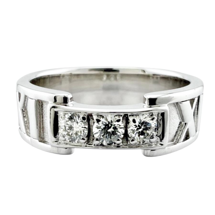 TIFFANY&Co. ティファニー アトラス リング 指輪 7号 18金 K18