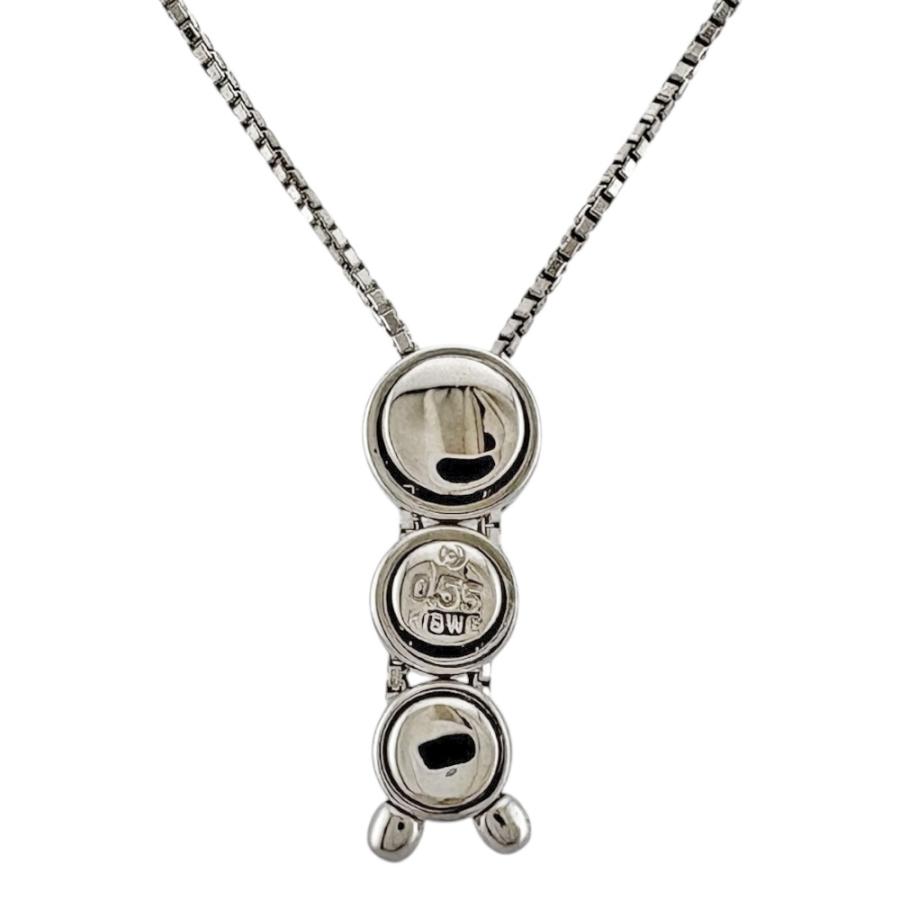 美品 TASAKI タサキ K18WG ダイヤモンドネックレスDIA0.19ct タサキ