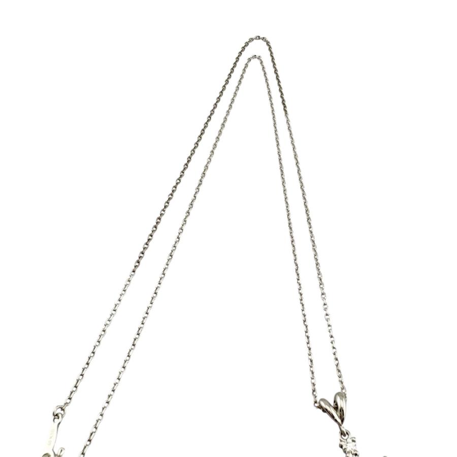 MIKIMOTO（ミキモト） ネックレス 18金 K18ホワイトゴールド