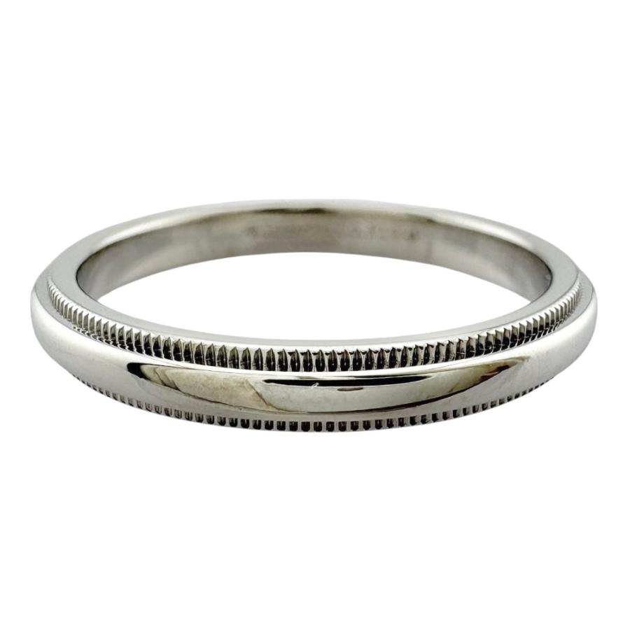 TIFFANY&Co.（ティファニー） ミルグレイン リング 指輪 19.5号 Pt950