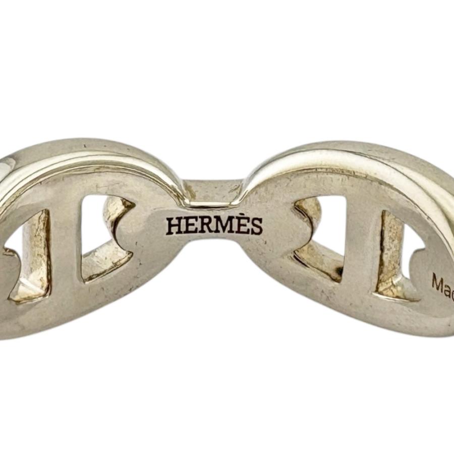 HERMES エルメス シェーヌダンクル リング 指輪 15.5号 シルバー