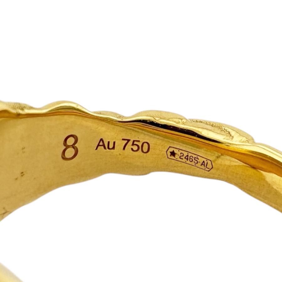 GUCCI（グッチ） ライオンヘッド リング 指輪 8号 18金 K18イエロー