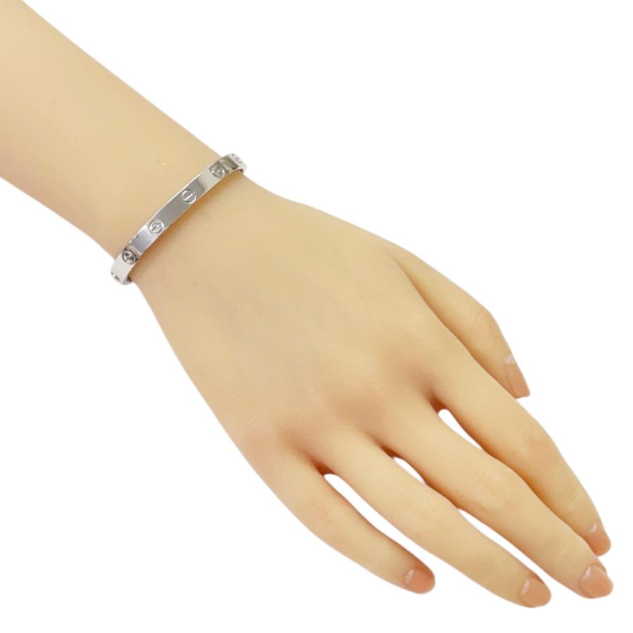 Cartier（カルティエ） ラブブレス バングル 18金 K18ホワイトゴールド