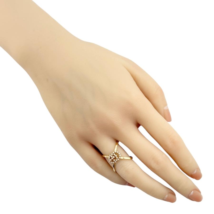 GUCCI（グッチ） GGランニング リング 指輪 8号 18金 K18イエロー