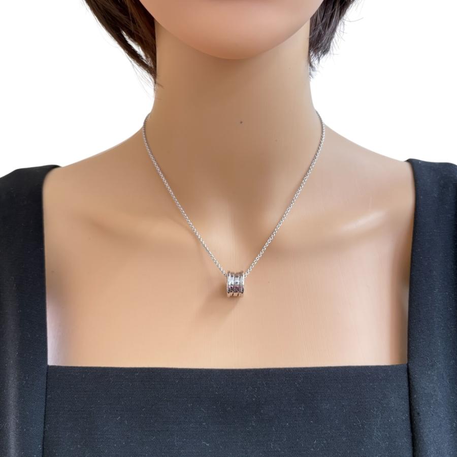 BVLGARI（ブルガリ） B-zero1. ネックレス 18金 K18ホワイトゴールド 