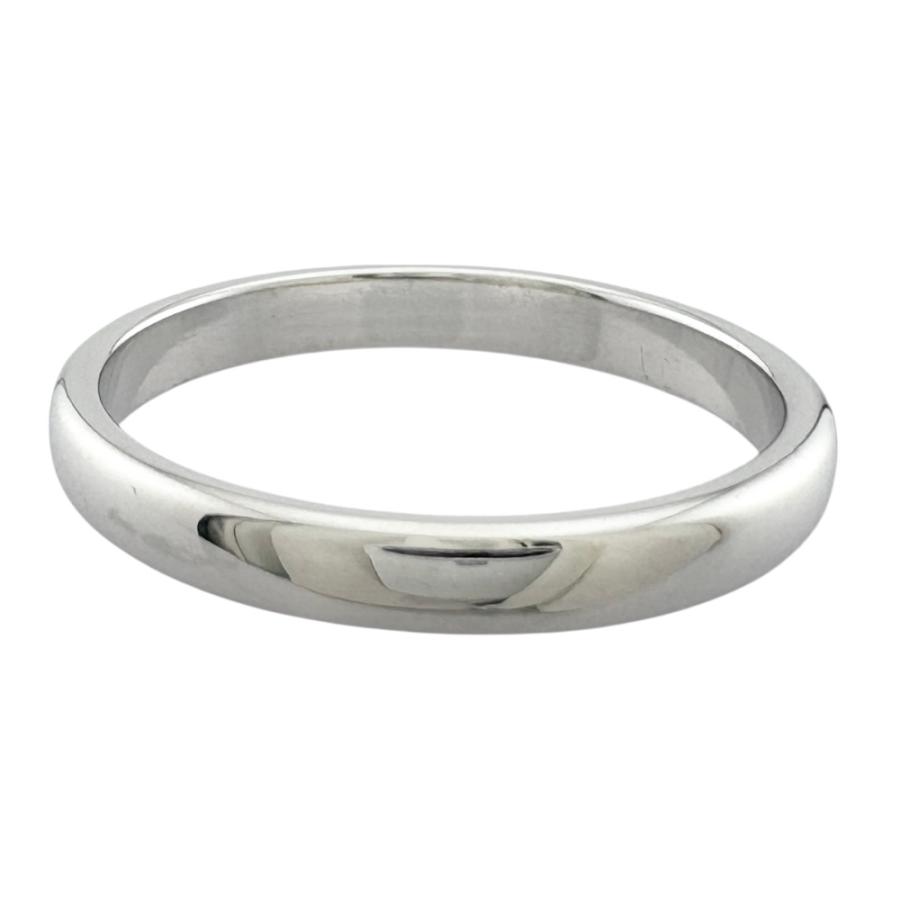 中古　ティファニー プラチナ クラシック バンド リング TIFFANY&Co.（ティファニー） クラシックバンド リング 指輪 18.5号