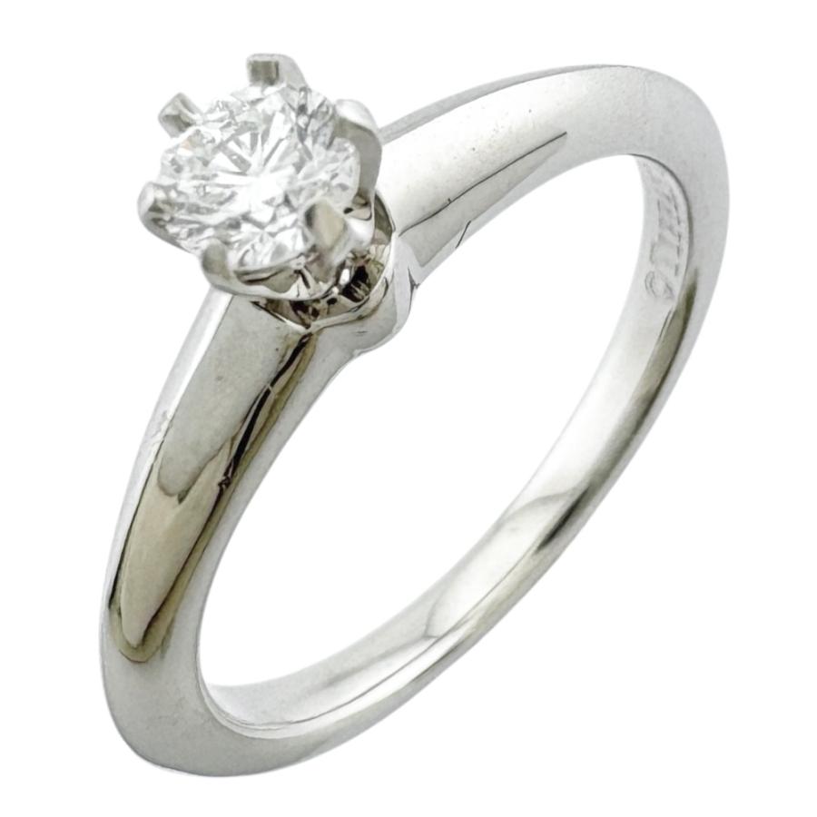 TIFFANY&Co. ティファニー ソリティア リング 指輪 6.5号 Pt950  