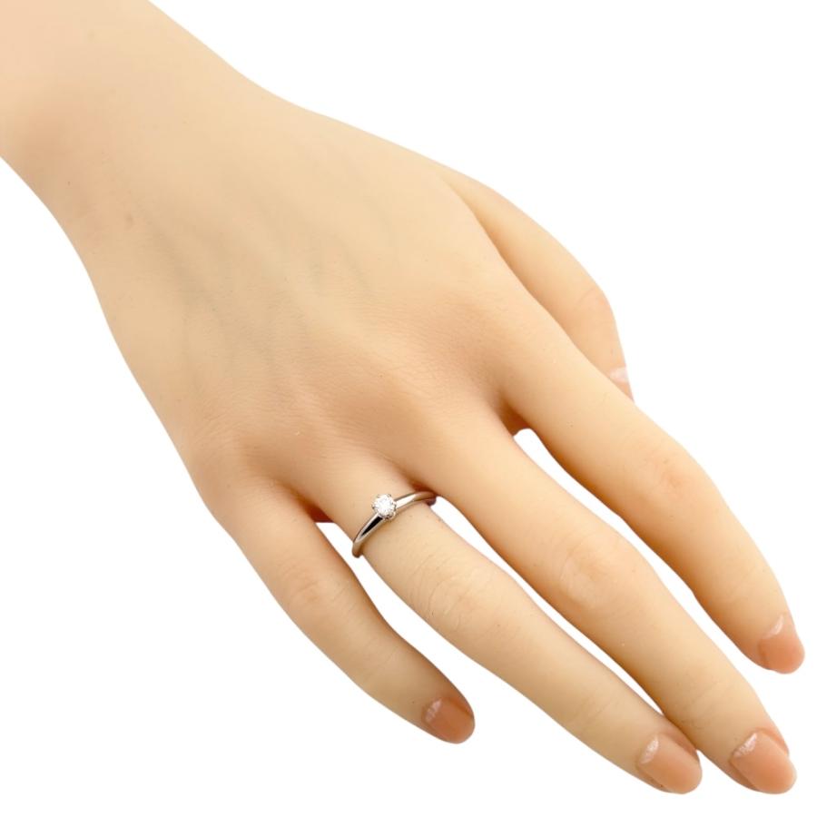TIFFANY&Co. ティファニー ソリティア リング 指輪 6.5号 Pt950  