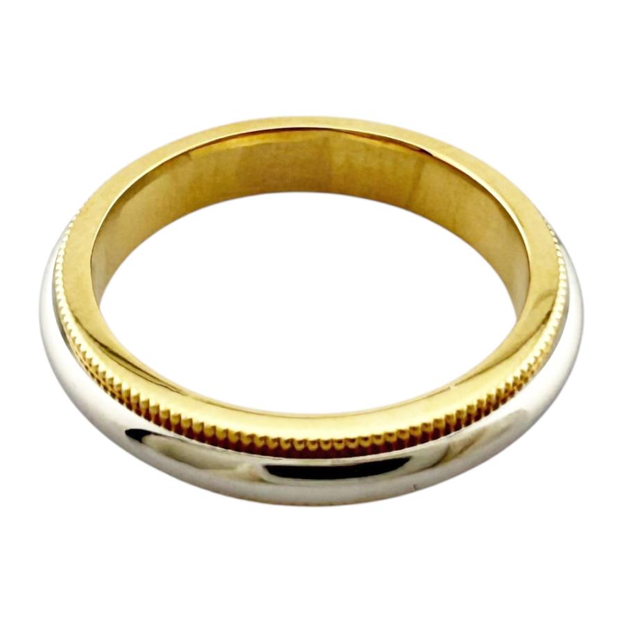 TIFFANY&Co.（ティファニー） ミルグレイン リング 指輪 9号 Pt950