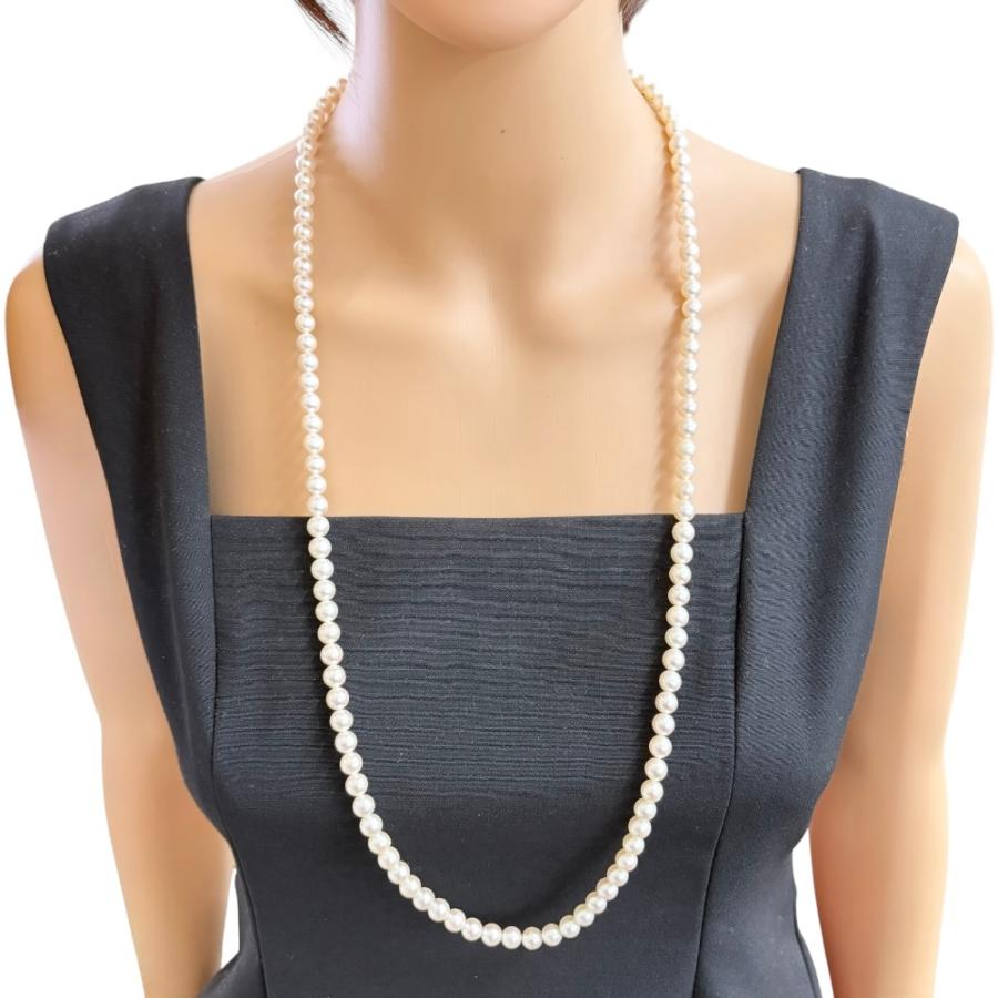 美品 ✨TASAKI タサキ アコヤ真珠 パール ネックレス シルバー 刻印 タサキ ネックレス シルバー アコヤパール レディース TASAKI 中古 美