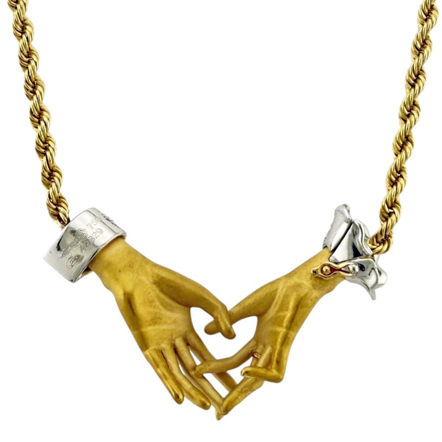 カレライカレラ ネックレス 18金 K18イエローゴールド ダイヤモンド