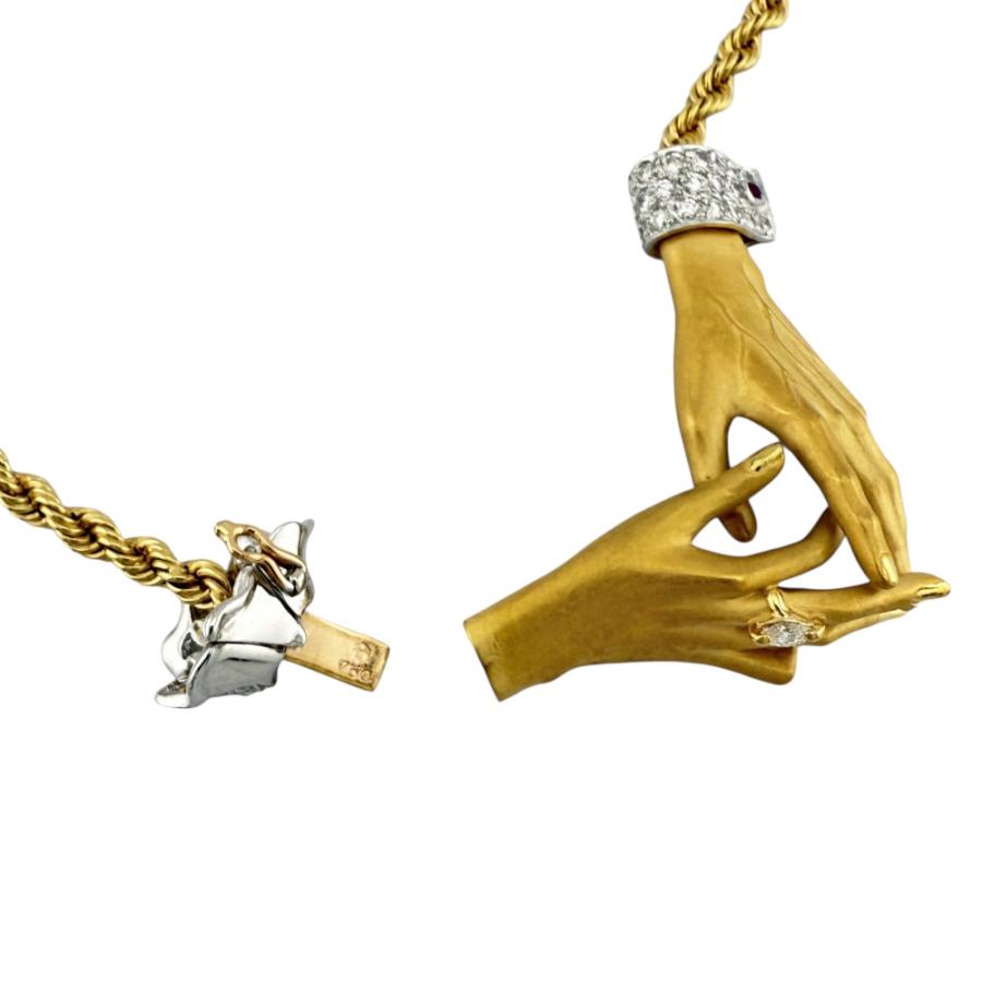 カレライカレラ ネックレス 18金 K18イエローゴールド