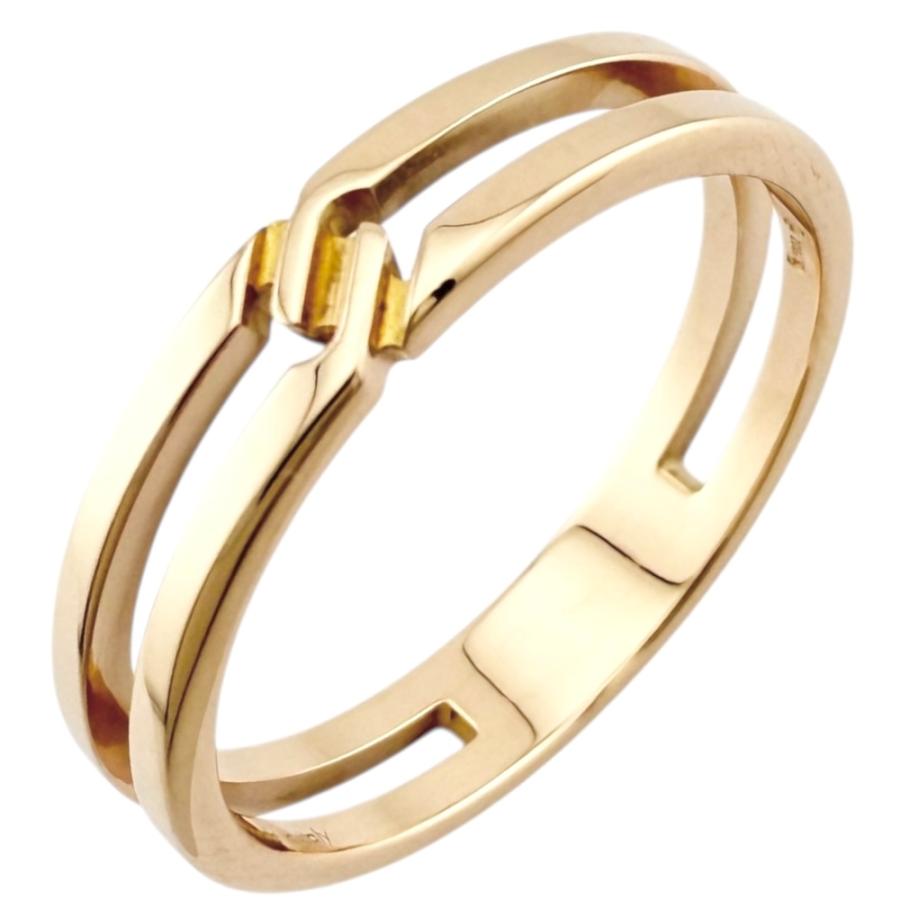 GUCCI（グッチ） インフィニティ リング 指輪 13.5号 18金 K18ピンク