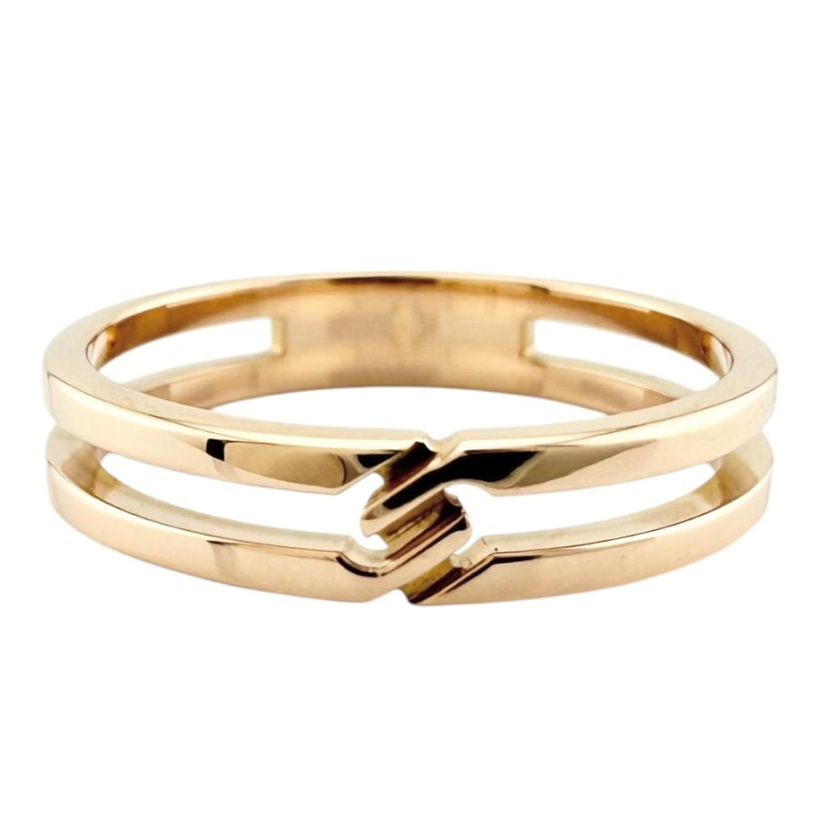 GUCCI（グッチ） インフィニティ リング 指輪 13.5号 18金 K18ピンク