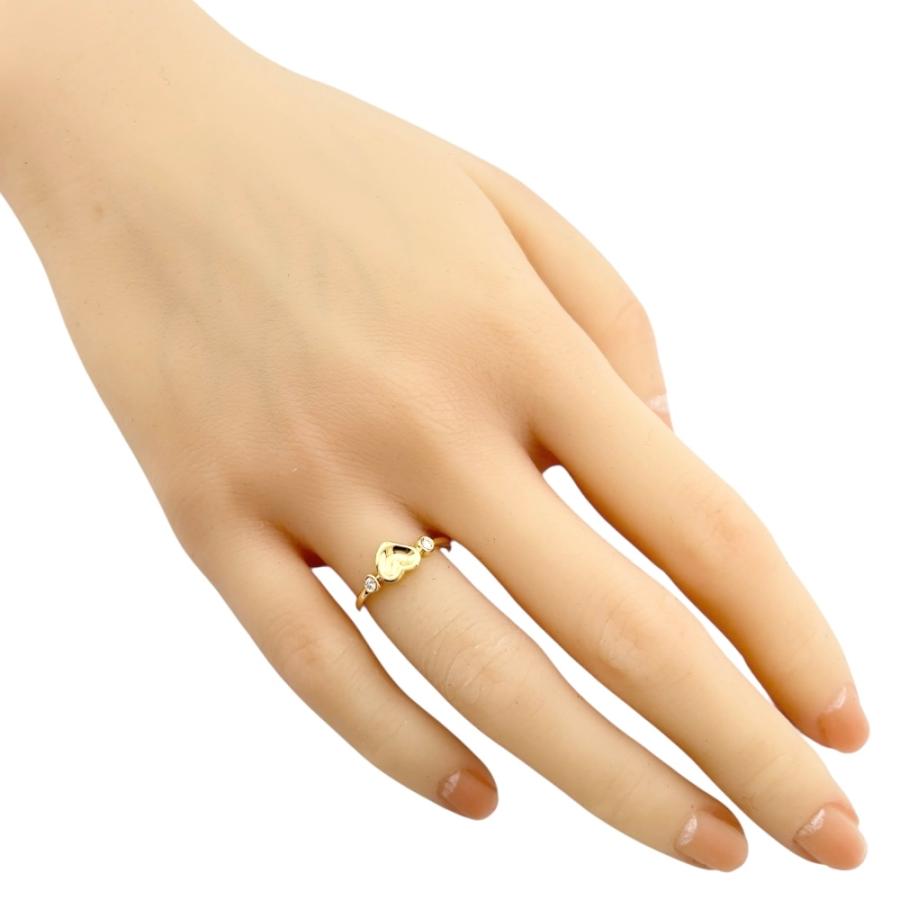 TIFFANY&Co. ティファニー フルハート リング 指輪 9号 18金 K18