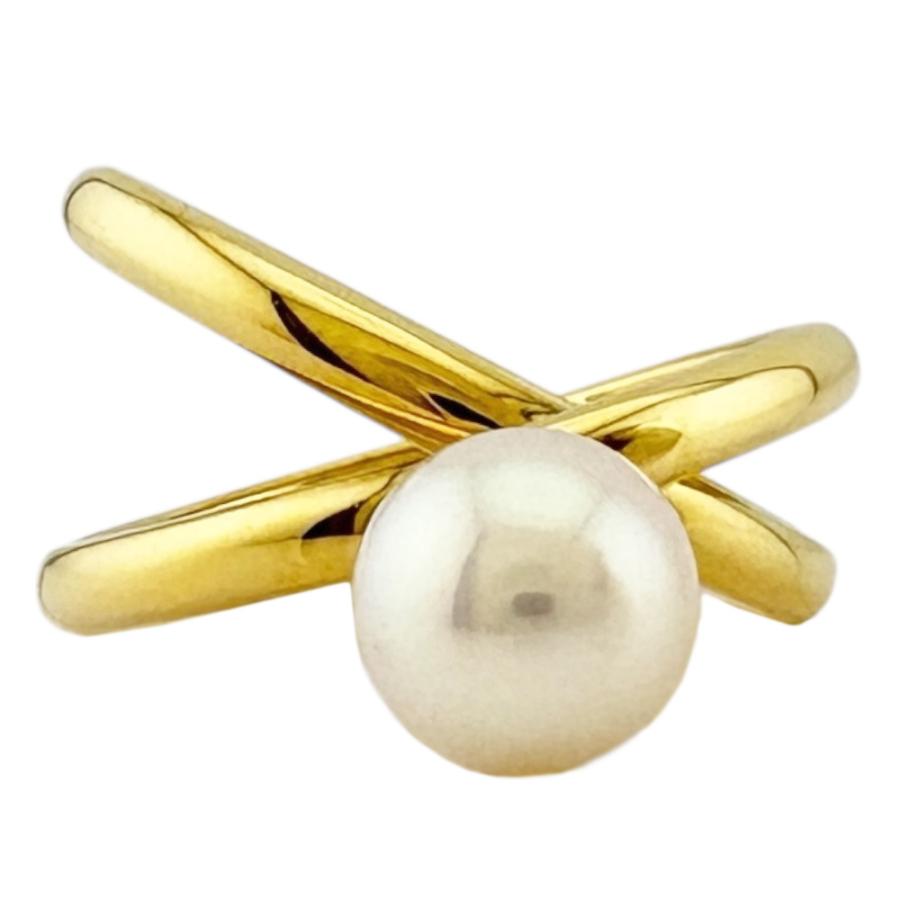 MIKIMOTO（ミキモト） リング 指輪 11.5号 18金 K18イエローゴールド