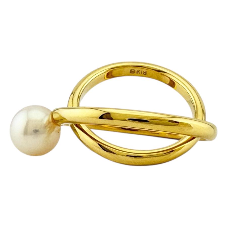 MIKIMOTO（ミキモト） リング 指輪 11.5号 18金 K18イエローゴールド