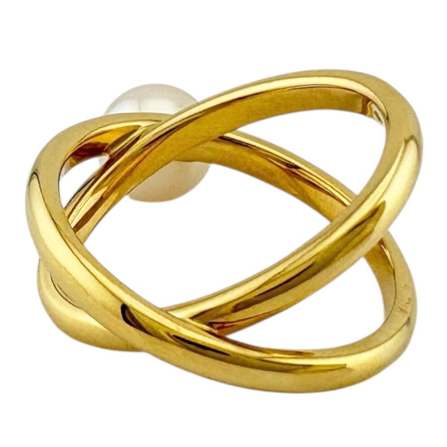 MIKIMOTO（ミキモト） リング 指輪 11.5号 18金 K18イエローゴールド