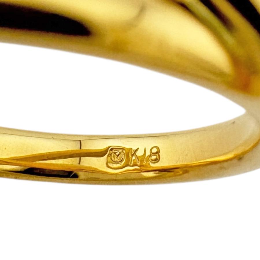 MIKIMOTO（ミキモト） リング 指輪 11.5号 18金 K18イエローゴールド