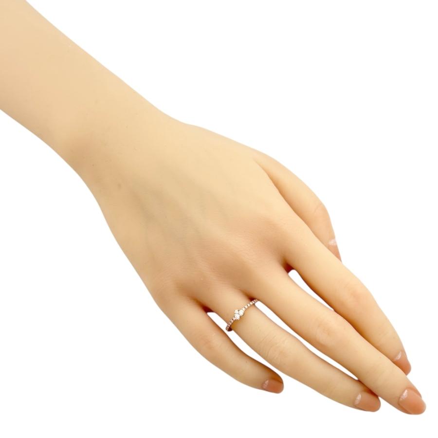 Ponte Vecchio ポンテヴェキオ リング 指輪 10号 18金 K18ピンク