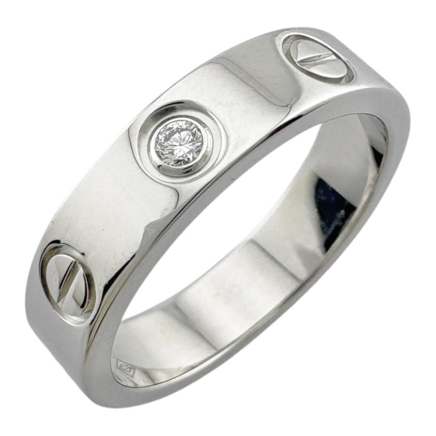 様 カルティエ リング・指輪 ミニラブリング K18ホワイトゴールド #6