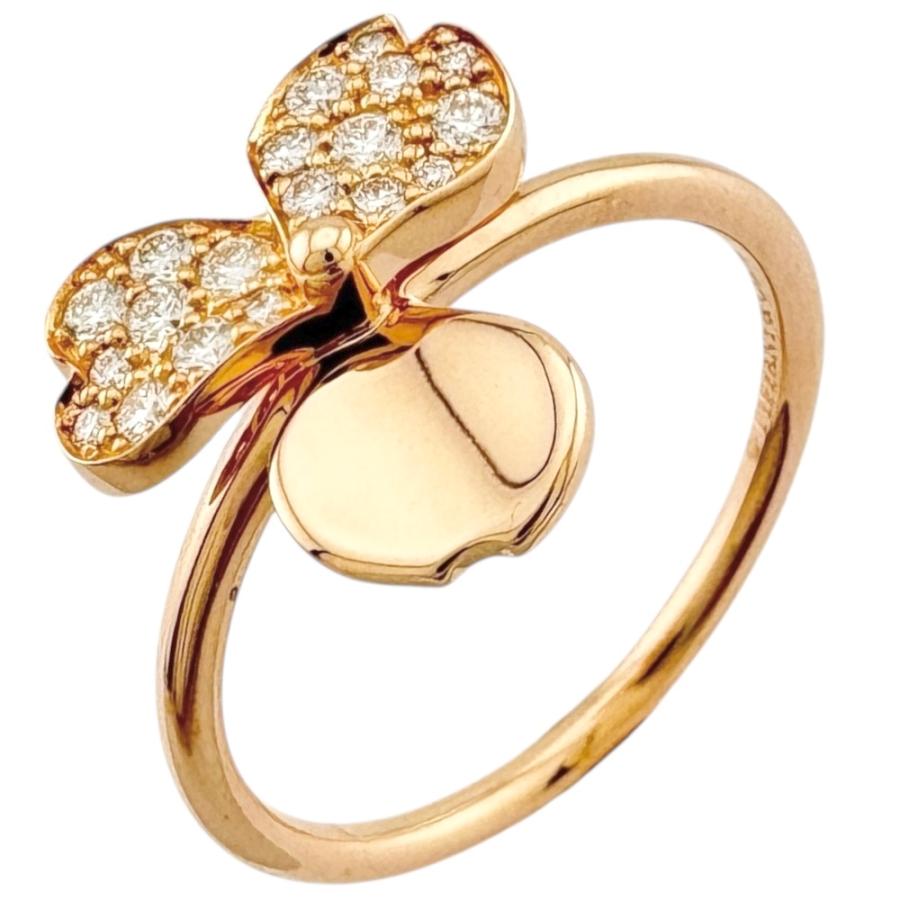TIFFANY&Co.（ティファニー） ペーパーフラワー リング 指輪 12号 18金