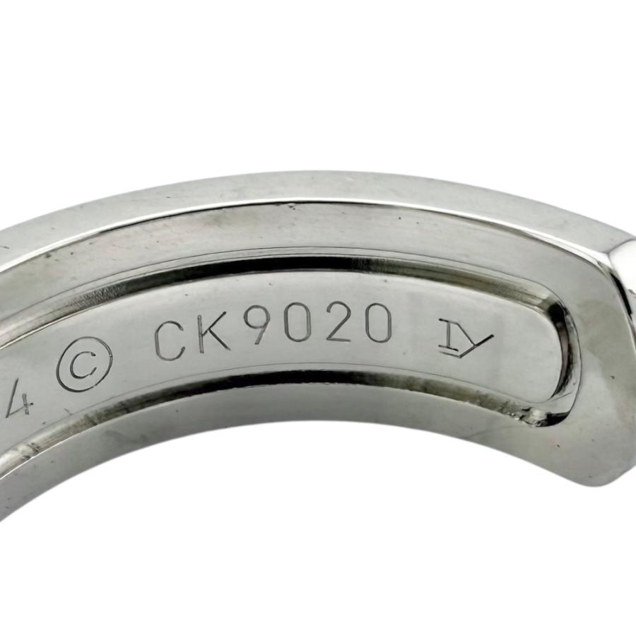 Cartier カルティエ 2C リング 指輪 12.5号 18金 K18ホワイトゴールド