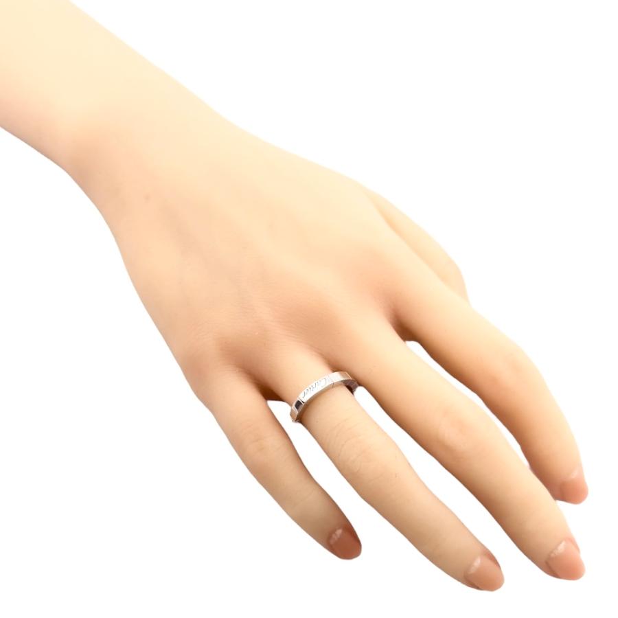 カルティエ　ラニエールリング　ホワイトゴールド　18金　22号 CARTIER】カルティエ ラニエール K18ホワイトゴールド 22号 約7.39g