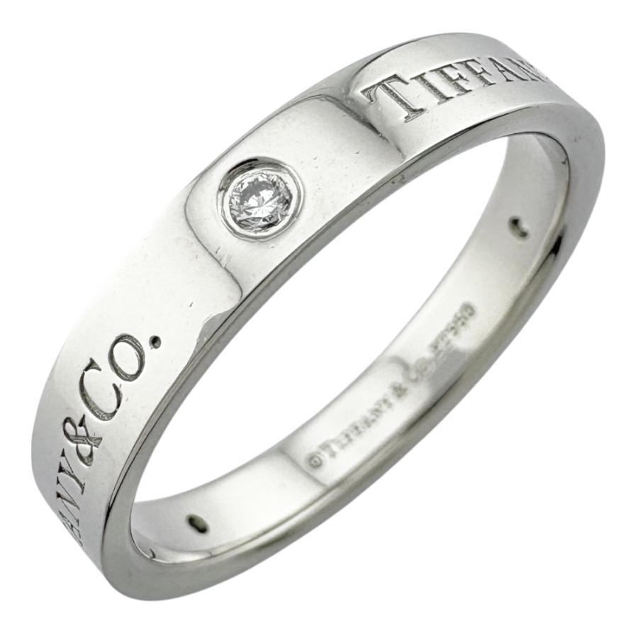 Tiffany&Co.　ティファニー　指輪　リング　フラットバンド　Pt950 TIFFANY&Co.（ティファニー） フラットバンド リング 指輪 21号 Pt950
