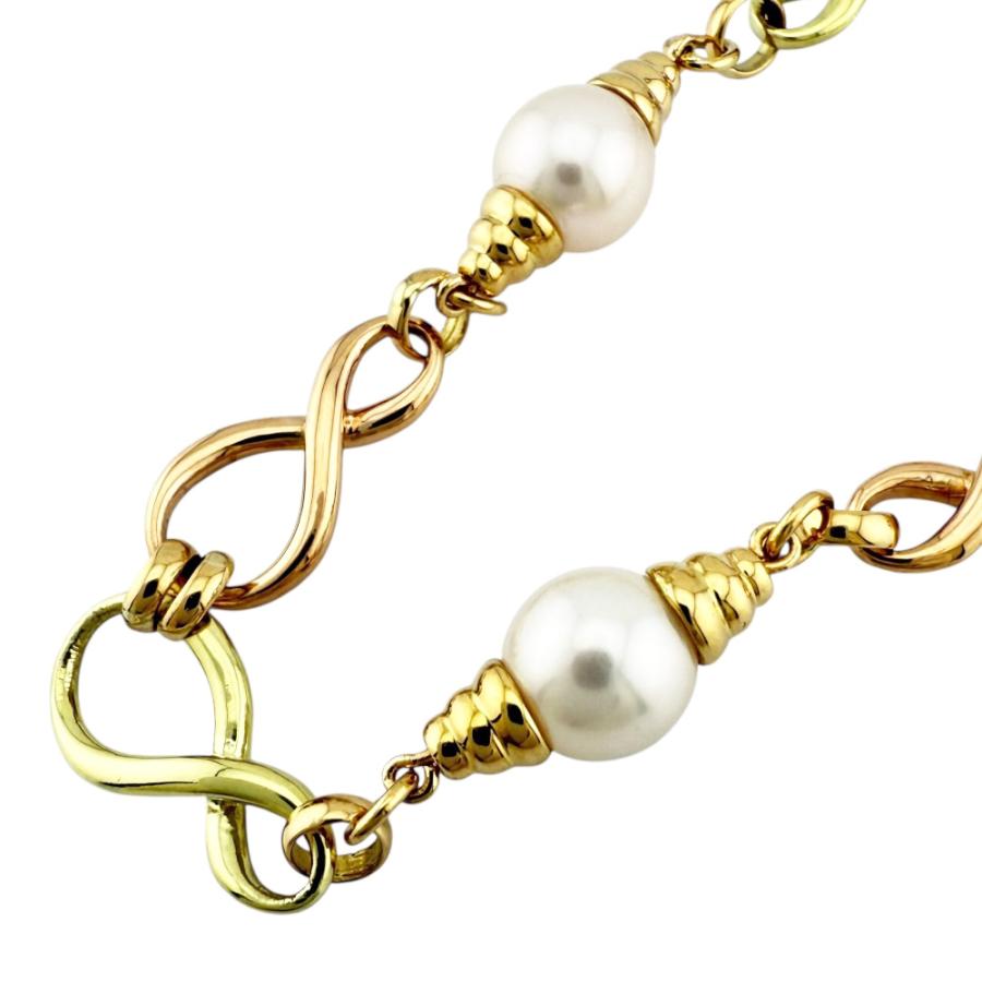 MIKIMOTO（ミキモト） ブレスレット 18金 K18イエローゴールド パール
