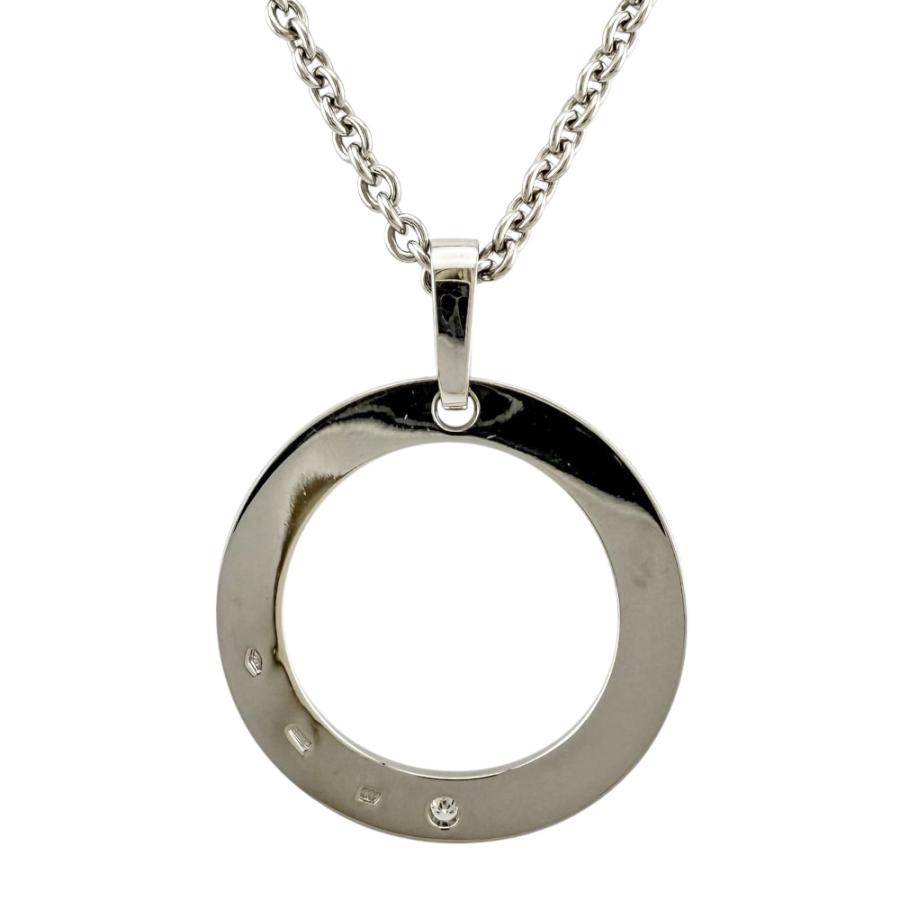 BVLGARI（ブルガリ） ロゴラージ カーブサークル ネックレス 18金 K18