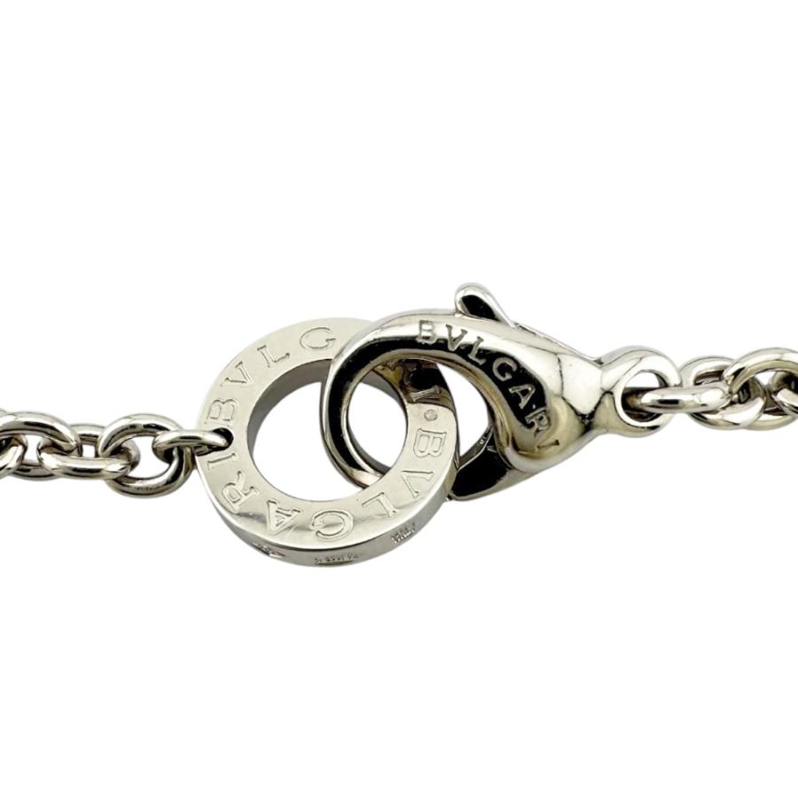 BVLGARI（ブルガリ） ロゴラージ カーブサークル ネックレス 18金 K18