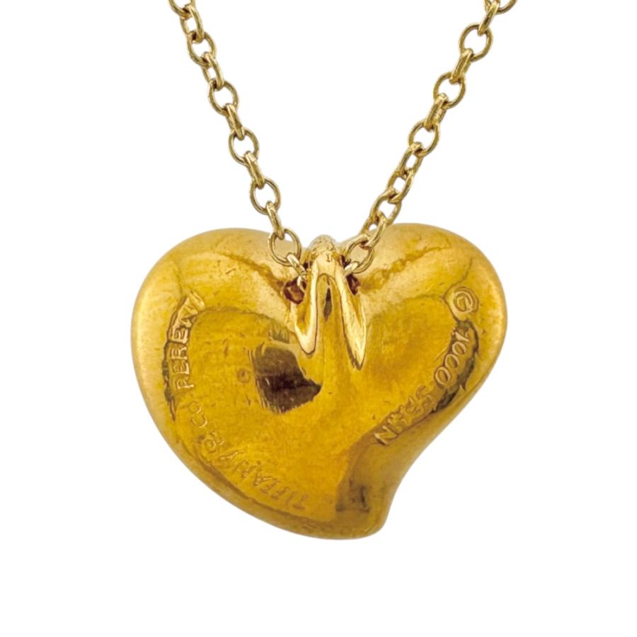 TIFFANY&Co.（ティファニー） フルハート ネックレス 18金 K18イエロー