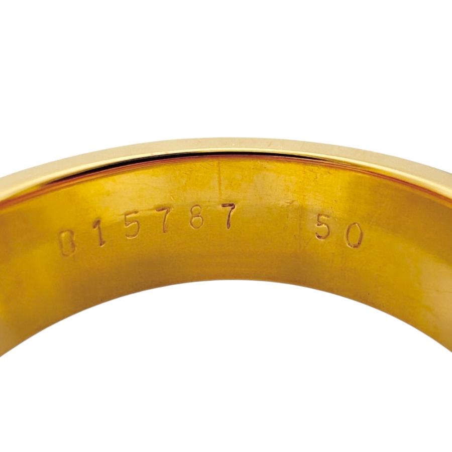 カルティエ　WGラブリング　50号(9.5号)　幅5mm約7g比重18金確認済み カルティエ WGラブリング 50号(9.5号) 幅5mm約7g比重18金確認