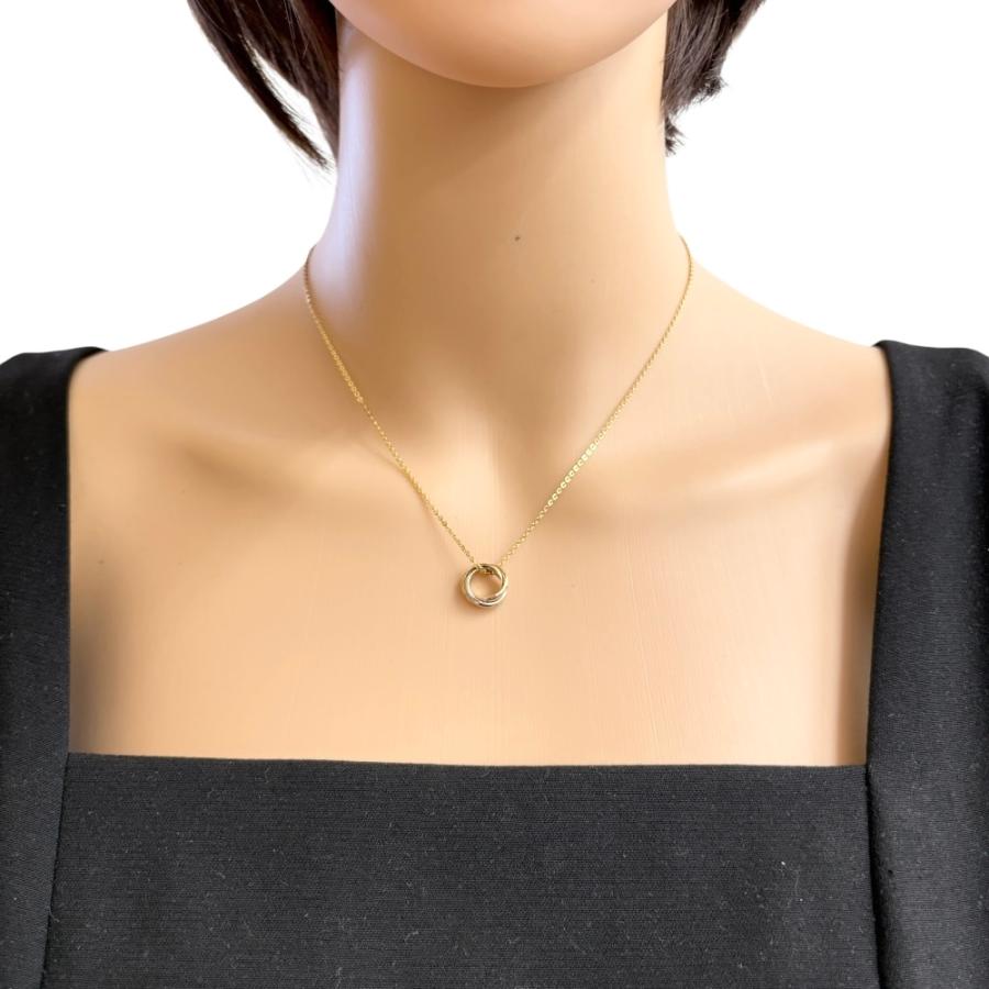 Cartier カルティエ ベビートリニティ ネックレス 18金 K18