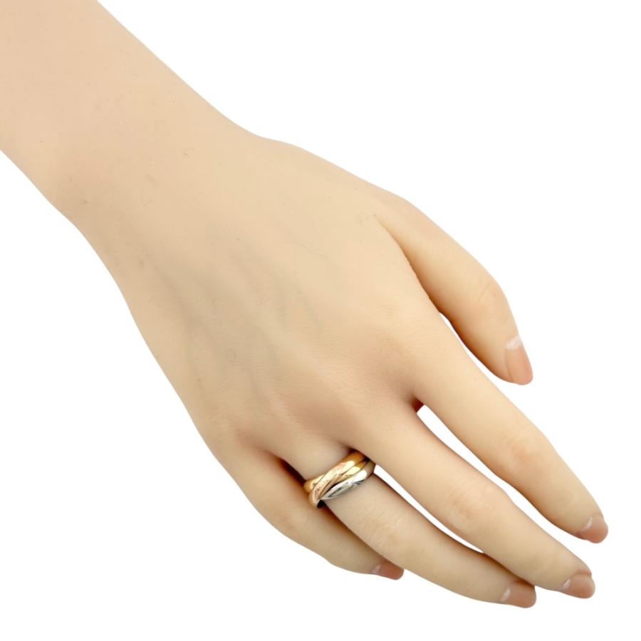 カルティエ トリニティリング K18ゴールド 指輪 Cartier カルティエ トリニティ リング 指輪 13号 18金 K18