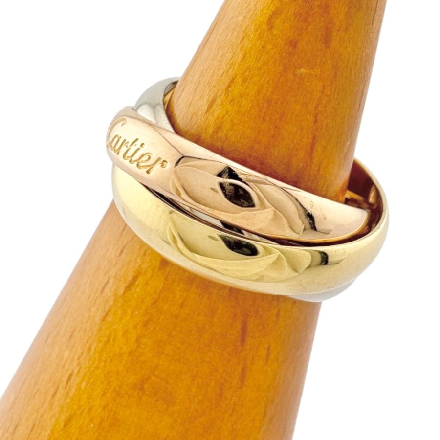 Cartier（カルティエ） トリニティ リング 指輪 9号 18金 K18イエロー