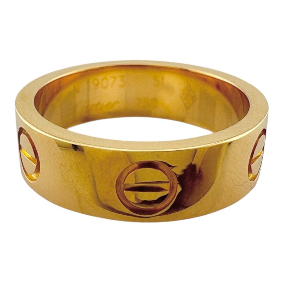 Cartier リング 指輪 ゴールド Cartier（カルティエ） ラブ リング 指輪 10.5号 18金 K18イエロー