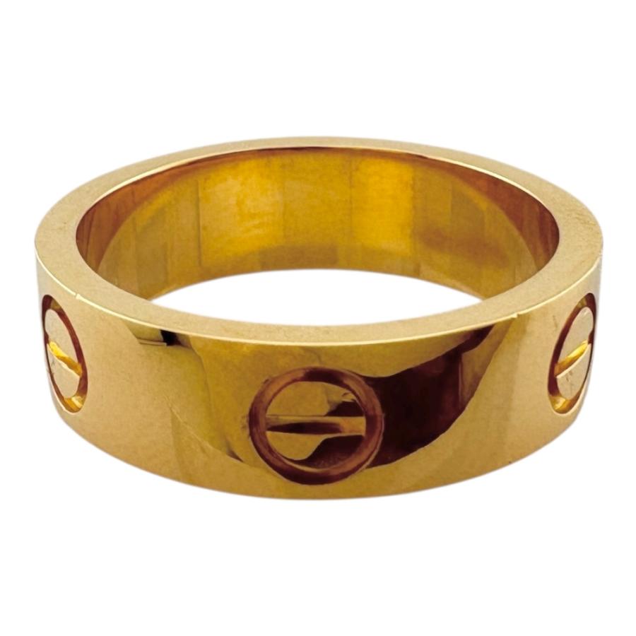 Cartier（カルティエ） ラブ リング 指輪 10.5号 18金 K18イエロー