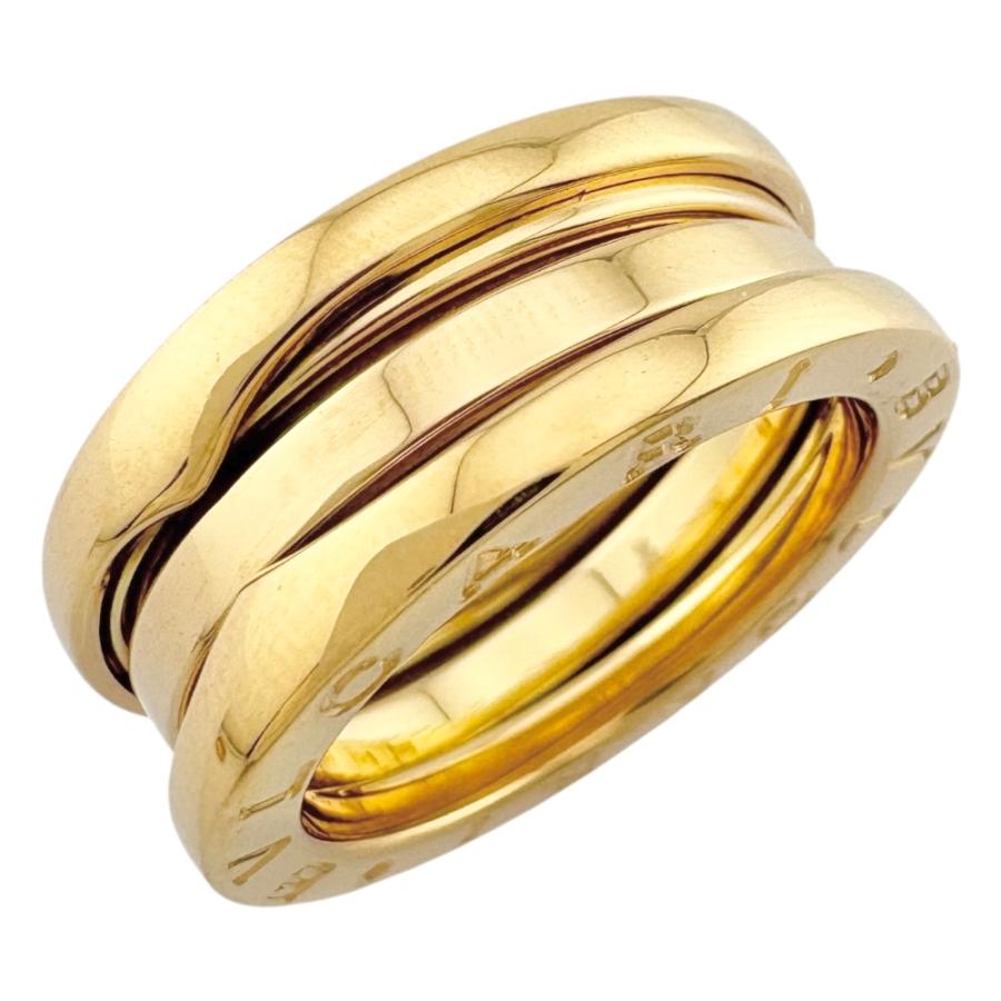 BVLGARI ブルガリ B-zero.1 3バンド リング 指輪 8.5号 18金 K18  
