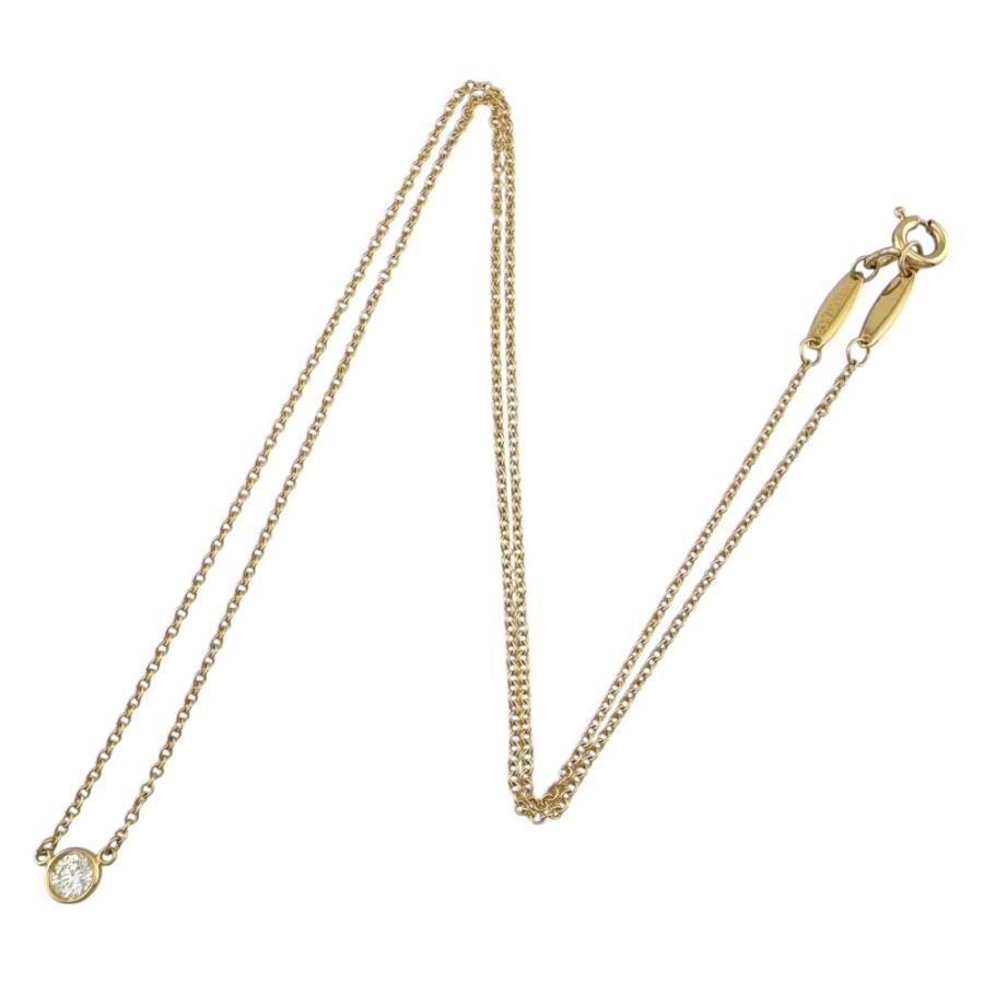 TIFFANY&Co.（ティファニー） バイザヤード 約0.12ct ネックレス 18金
