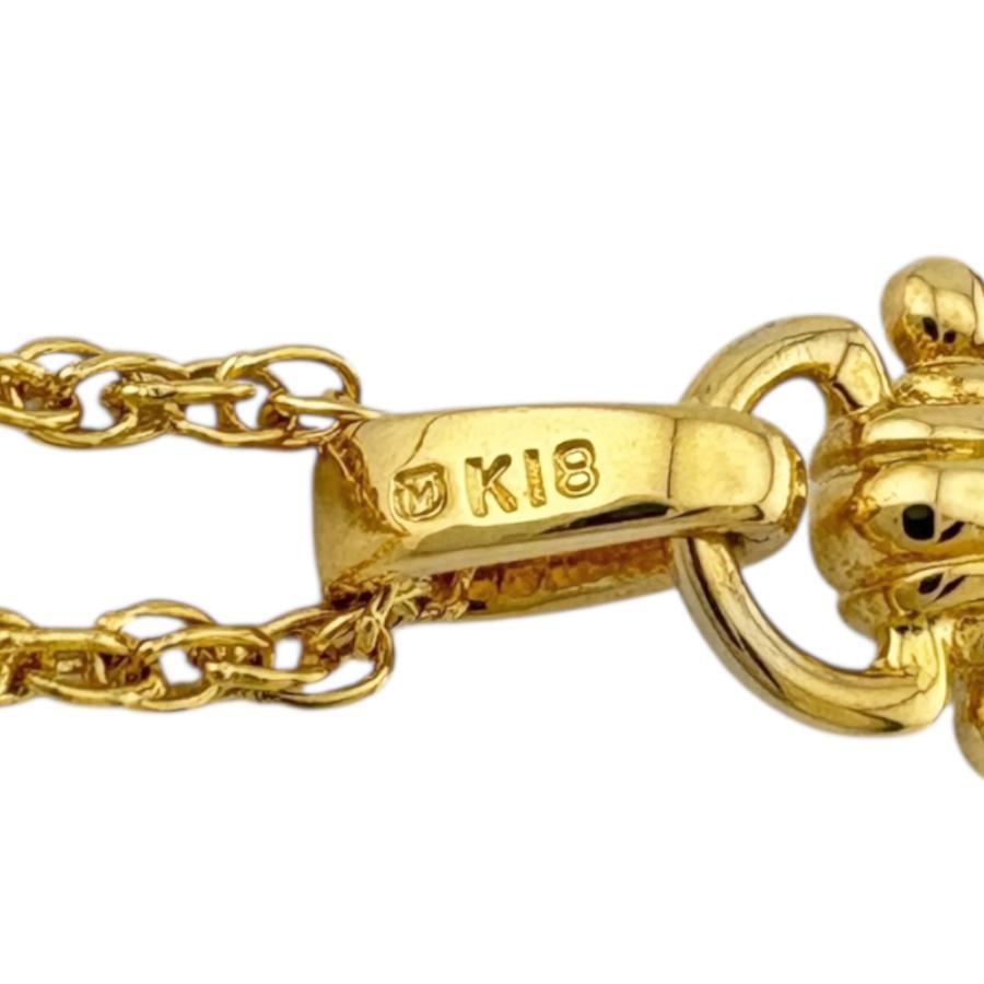 MIKIMOTO（ミキモト） ネックレス 18金 K18イエローゴールド シェル