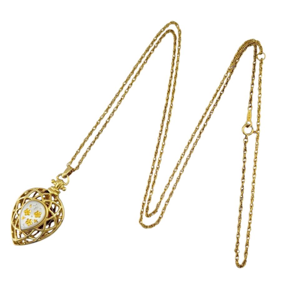 MIKIMOTO（ミキモト） ネックレス 18金 K18イエローゴールド シェル