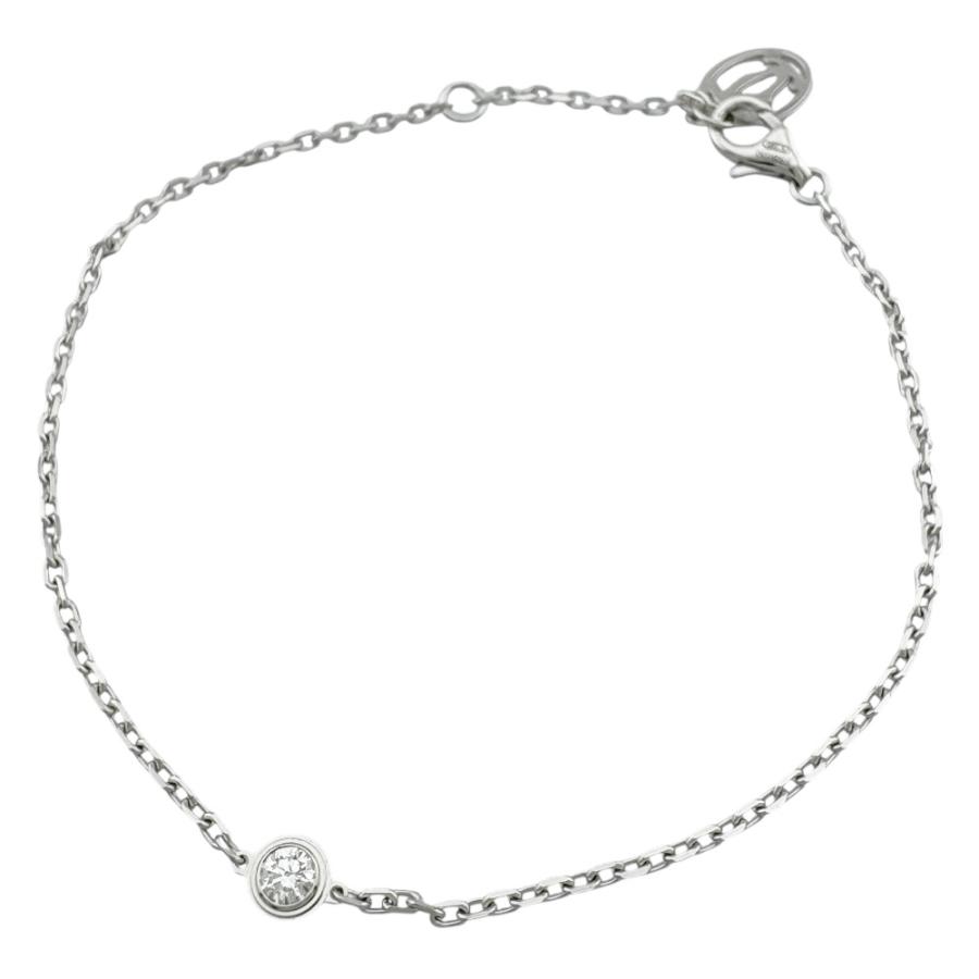 カルティエ ディアマンレジェ ダイヤモンド ブレスレット Au750 K18 箱 Cartier 美品 カルティエ ディアマンレジェ ダムール