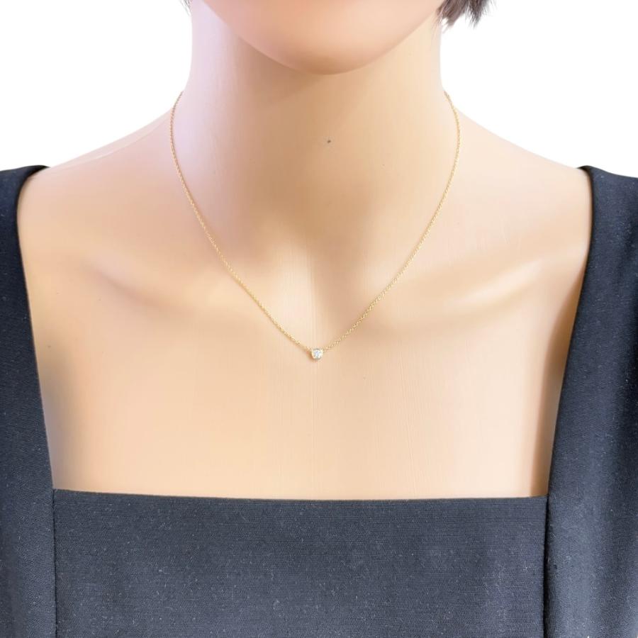 TIFFANY&Co.（ティファニー） バイザヤード 約0.12ct ネックレス 18金