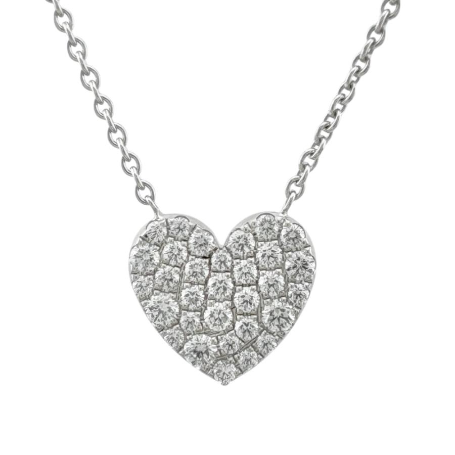 TIFFANY&Co.（ティファニー） メトロハート ネックレス 18金 K18